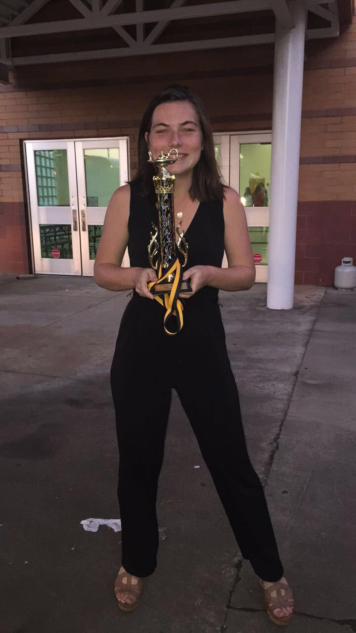 Sophomore Kate Cullen is a member of the debate team, and she will take over as the executive vice president of student government next year.
