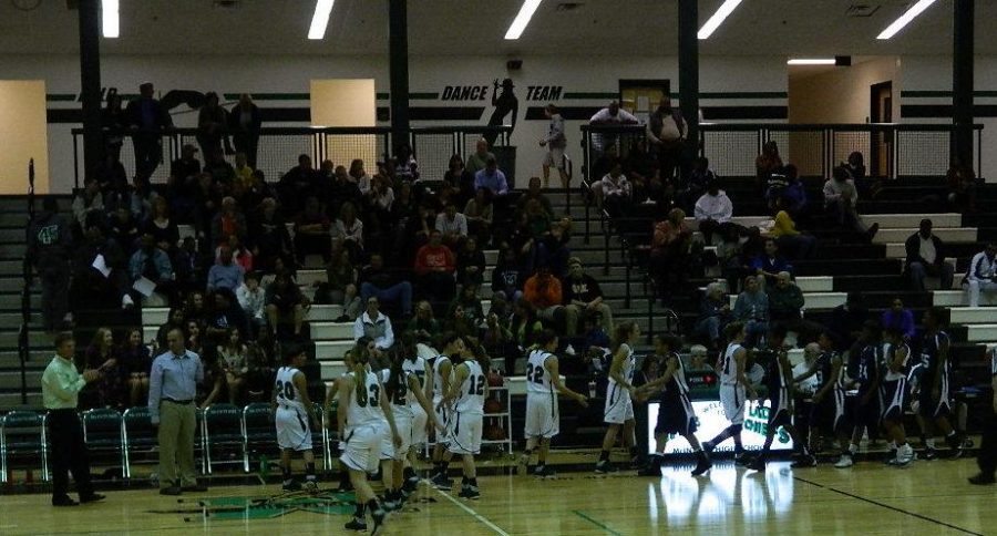 Lady Chiefs after their win. 