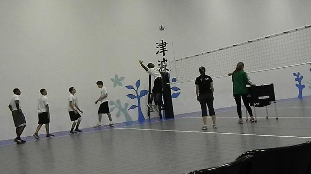Men's volleyball competes in GCVA