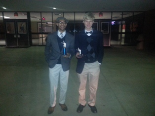 Kyle Bligen and Stephen Black qualified for the GFCA Varsity State Championship