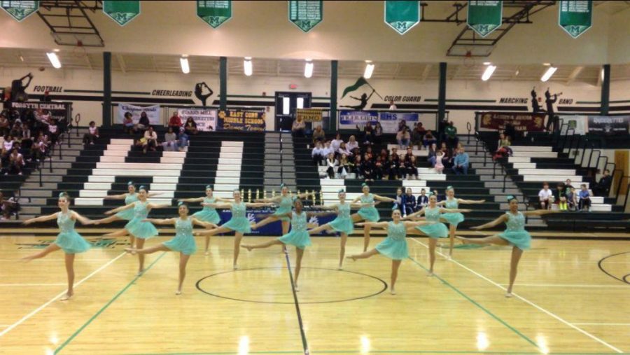 The Chiefettes performed their jazz routine at the UDA Georgia Dance Championship on Saturday, February 8. 