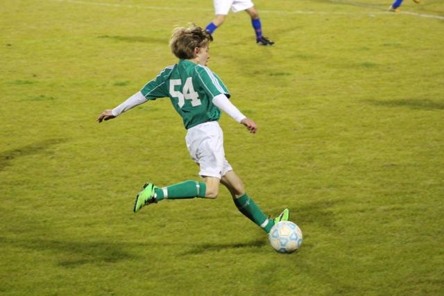 Freshman boys soccer team wins at Heritage