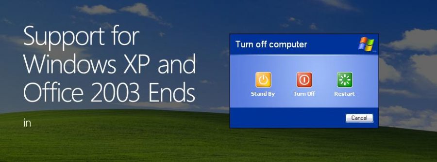 Microsoft warns XP users of the system's approaching "death" although many users have ignored the warning.