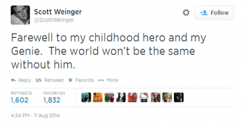 Scott Weinger tweet