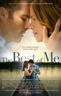 The Best of Me is now showing in local theaters. 