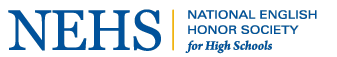 The National English Honor Society inducts new members