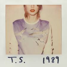 CD cover for Taylor Swift's new album "1989".  