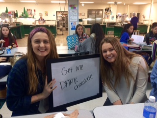 Juniors Laney Miller and Olivia King say how they would want to be asked out on a date.