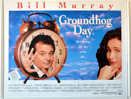 The movie “Groundhog Day,” starring Bill Murray, is based on the American tradition. Murray  plays a pessimistic newscaster forced into covering the holiday. 
