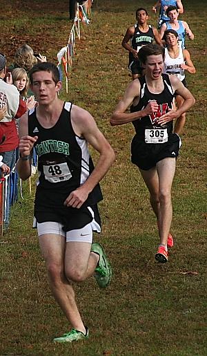 Senior Josh Mattingly ran at the Panther Invitational last year.