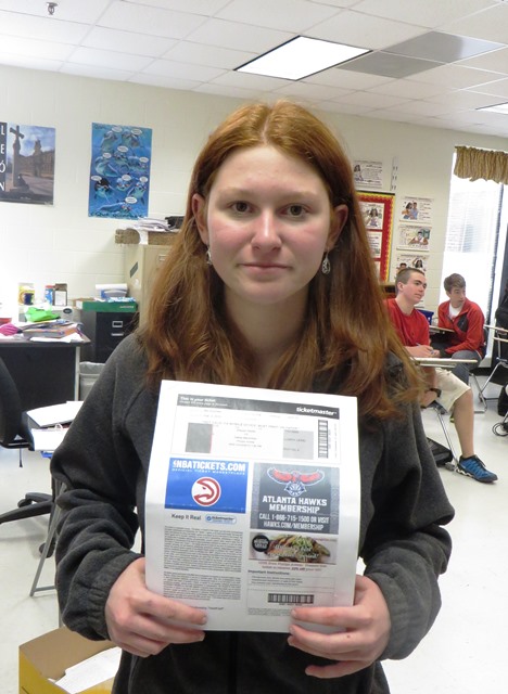 Sophomore+Rachel+Smith+says+that+she+plans+to+attend+the+game+on+Feb.+25.