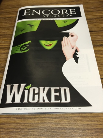 The program for the performance.