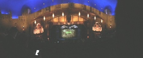 The inside of the Fox theater is breath taking with the beautiful detail the stage displays.