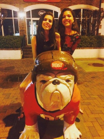 Junior Ela Capdevila goes to UGA with senior Nicky Valverde and enjoy a break in Georgia.  