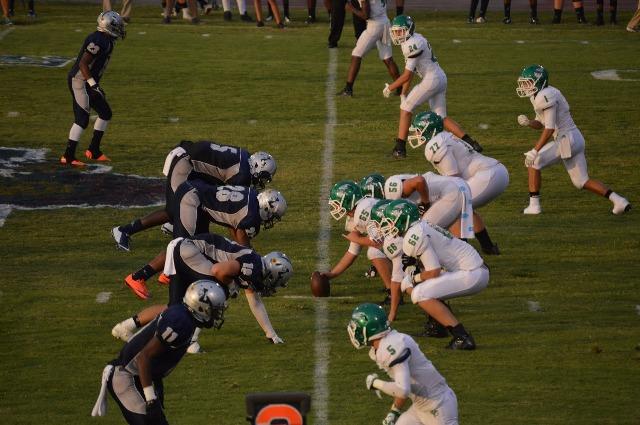 Junior Zach Sanders plays under center as the Chiefs take on Luella.