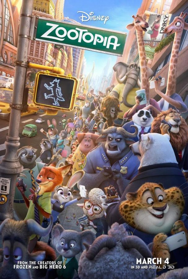 Disney releases new film, "Zootopia."