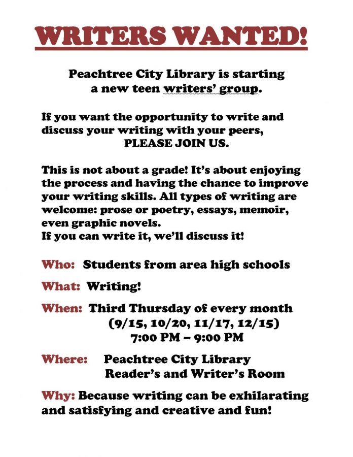 Peachtree+City+library+sponsors+writing+group