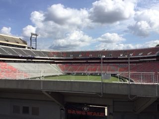 Many McIntosh students support the University of Georgia Bulldogs.