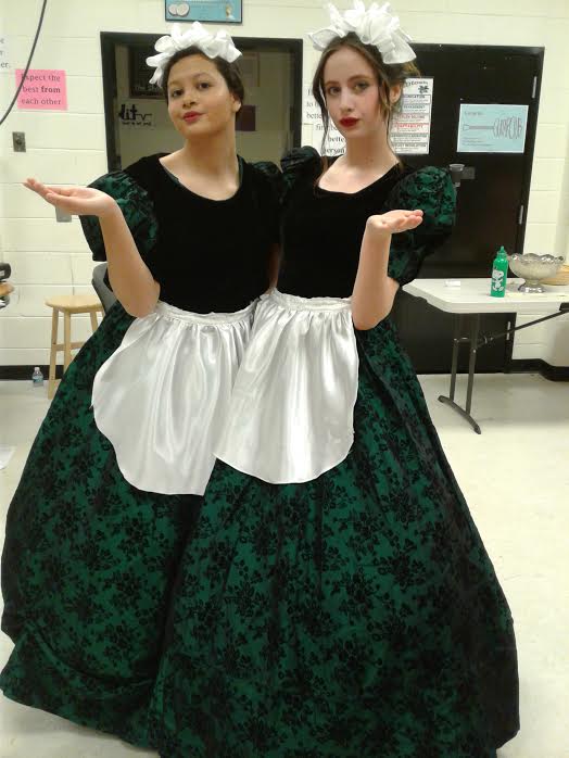Sophmore Cymmone Yancey said "The great thing about being in a school production is that you get to meet new peers and meet up with friends to put together a theatrical piece that, in my opinion, had to be one of the best shows ever done at McIntosh. The cast definitely came together when it came to actually performing the show for a crowd, and seeing the excitement on everyone's faces when the directors told us that we sold out was awesome."