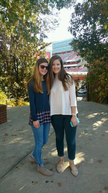 Senior+Kristen+Ford+and+her+younger+sister+visit+UGA.+With+a+longer+spring+break%2C+more+students+would+be+able+to+visit+their+future+colleges+without+missing+school.+