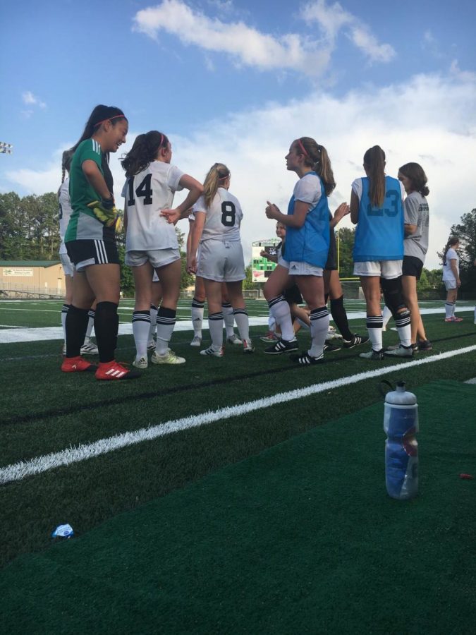 The Lady Chiefs prepare to take the field at home against Warner Robins in the first round of the state playoffs. 