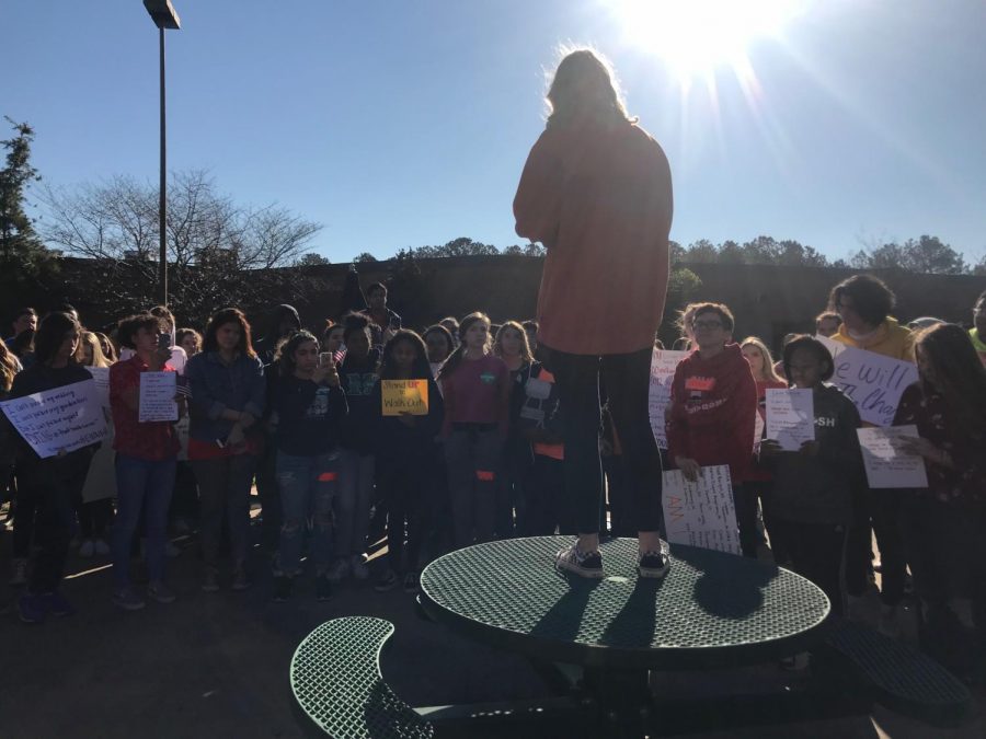 McIntosh Students Join National School Walkout