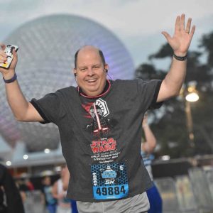Returning to MHS, this time as Principal, Dr. Dan Lane completes a Disney-themed 5k in Orlando, Fl. 