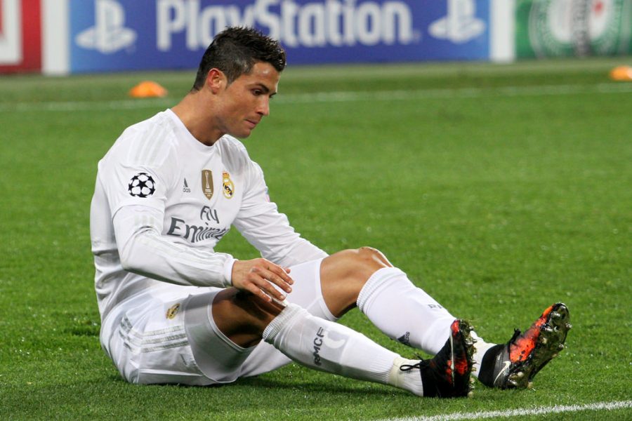 Ronaldo playing Real Madrid in 2015