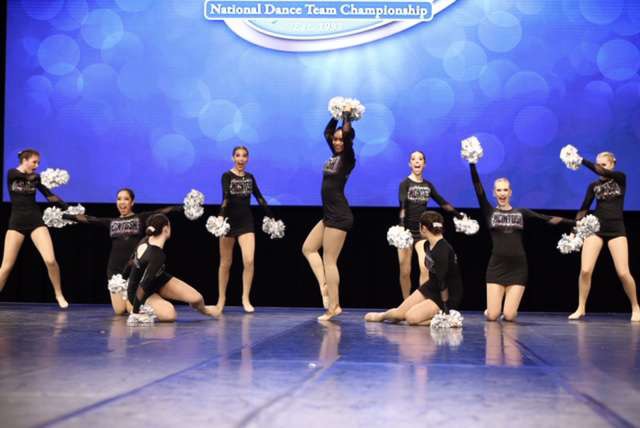 Chiefettes showcase their skills on stage.
