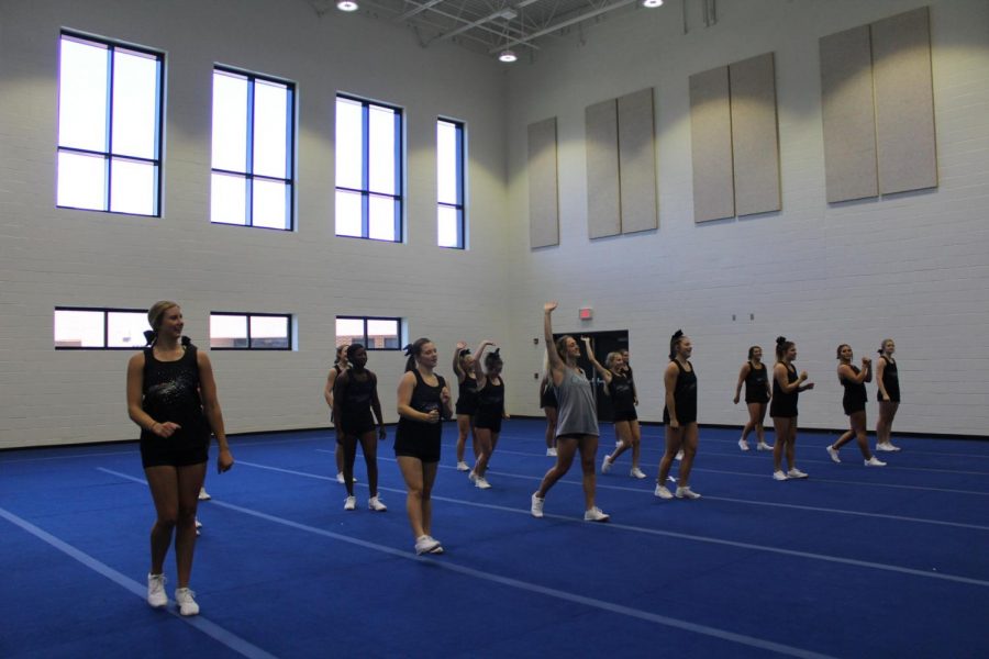 New Multipurpose Room Utilized by Chiefettes and Cheer Teams