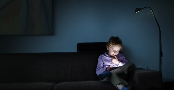 Blue light exposure is most harmful at night through the use of screens that dont properly filter it out.
