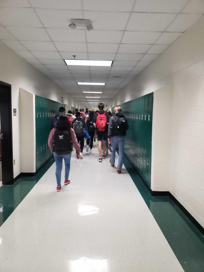 Students returned to the Green schedule Wednesday, Feb. 4.