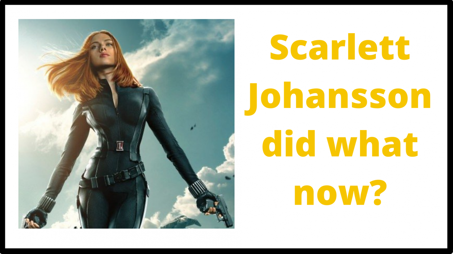 Scarlett Johansson's Black Widow lawsuit and the future of streaming