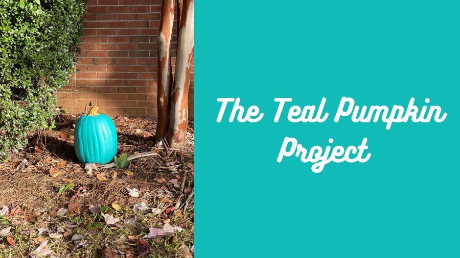 FAREs Teal Pumpkin Project is trying to create awareness by having people put teal pumpkins outside their houses as an indicator for kids to know that their house has Halloween treats that are not food.