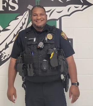 School Resource Officer Brandon Weathersby leaving MHS