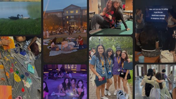 Magic moments of Vitulos time at the Governors Honors Program. Photos and graphic designed on Canva by Lulu Vitulo