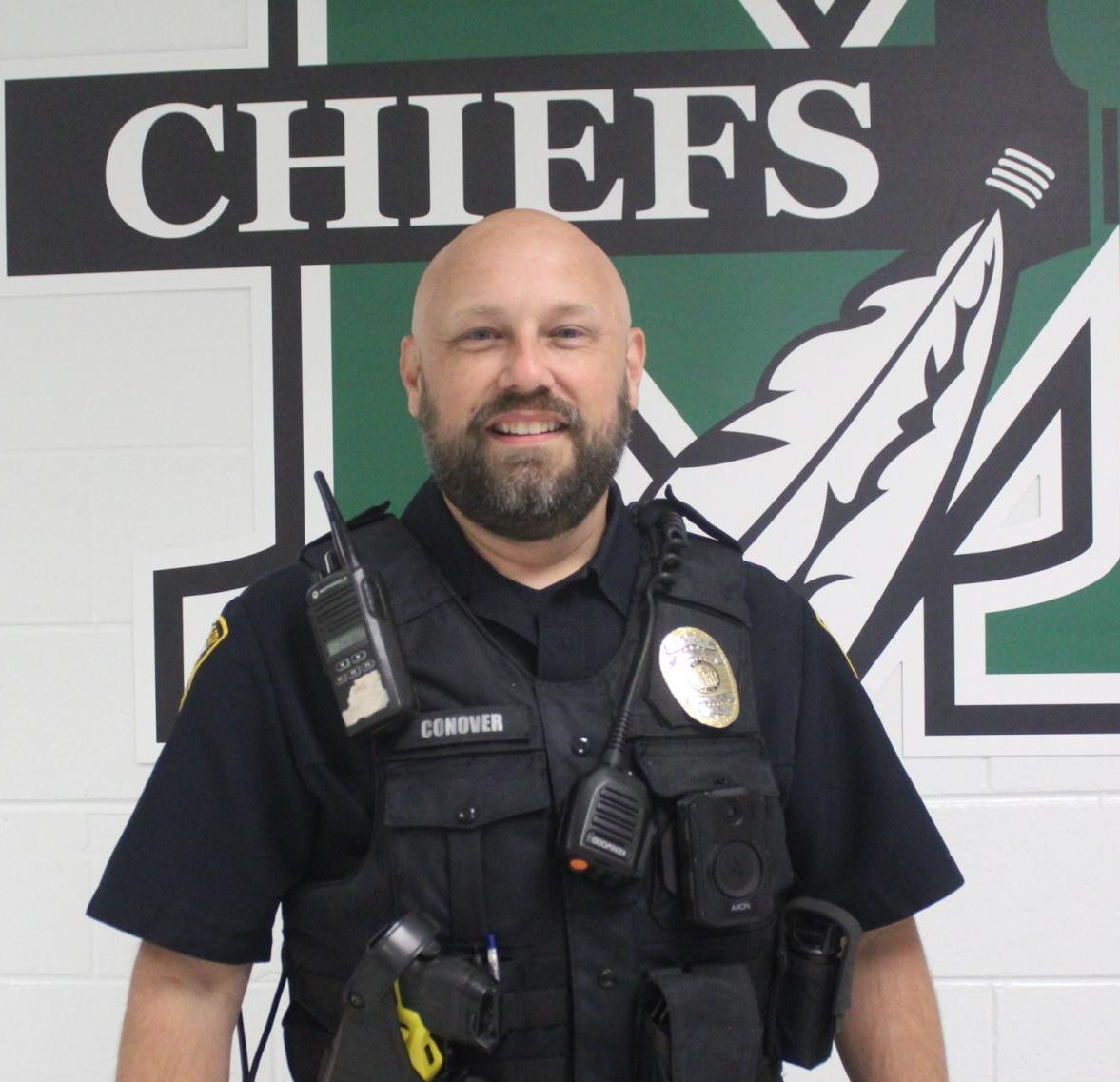 Officer Thomas Conover is the new SRO for the 2023-2024 school year.