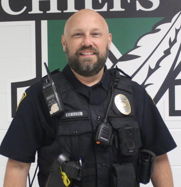 Officer Thomas Conover joined the staff of McIntosh the 2023-2024 school year.