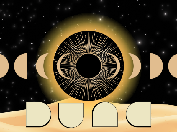 Wormhole eclipse of Arrakis graphic made by Luke Soule in Canva