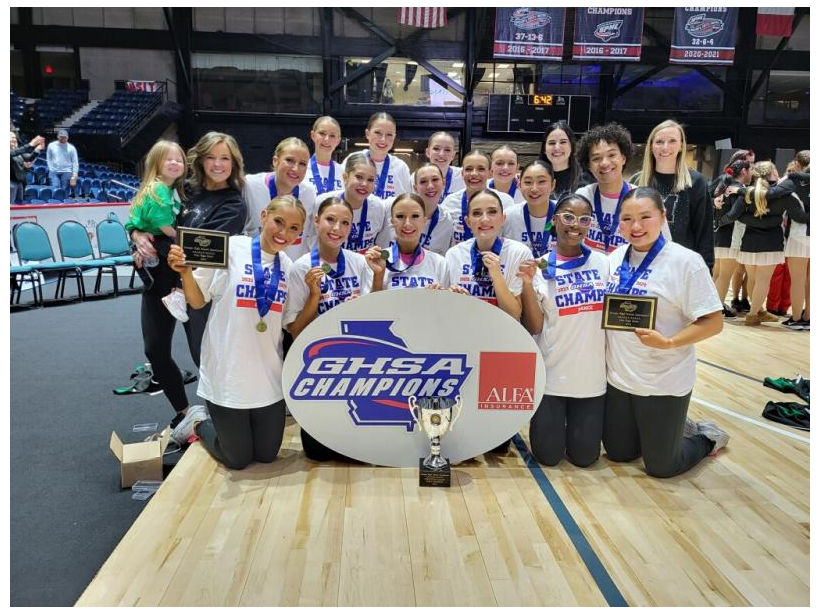 McIntosh Chiefettes State Champion photo via GHSA Website (https://www.ghsa.net/congratulations-2024-dance-state-champions)

