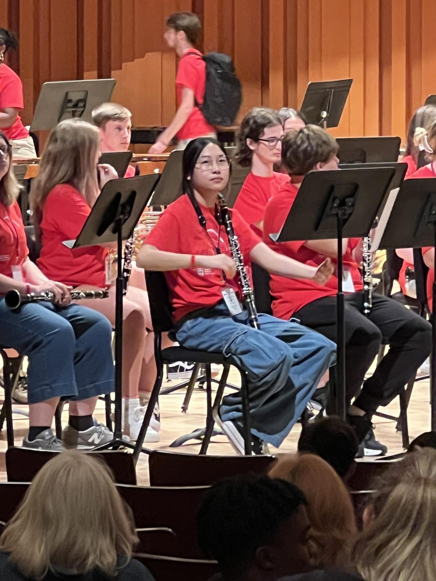 Love playing clarinet at the UGA Summer Camp Institute. Photo submitted by Eleanor Love