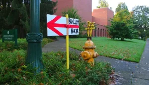 Image of sign pointing to ballot boxes.  "Olympia, WA - Black Lake ballot drop box 02" by Joe Mabel is licensed under CC BY-SA 4.0.