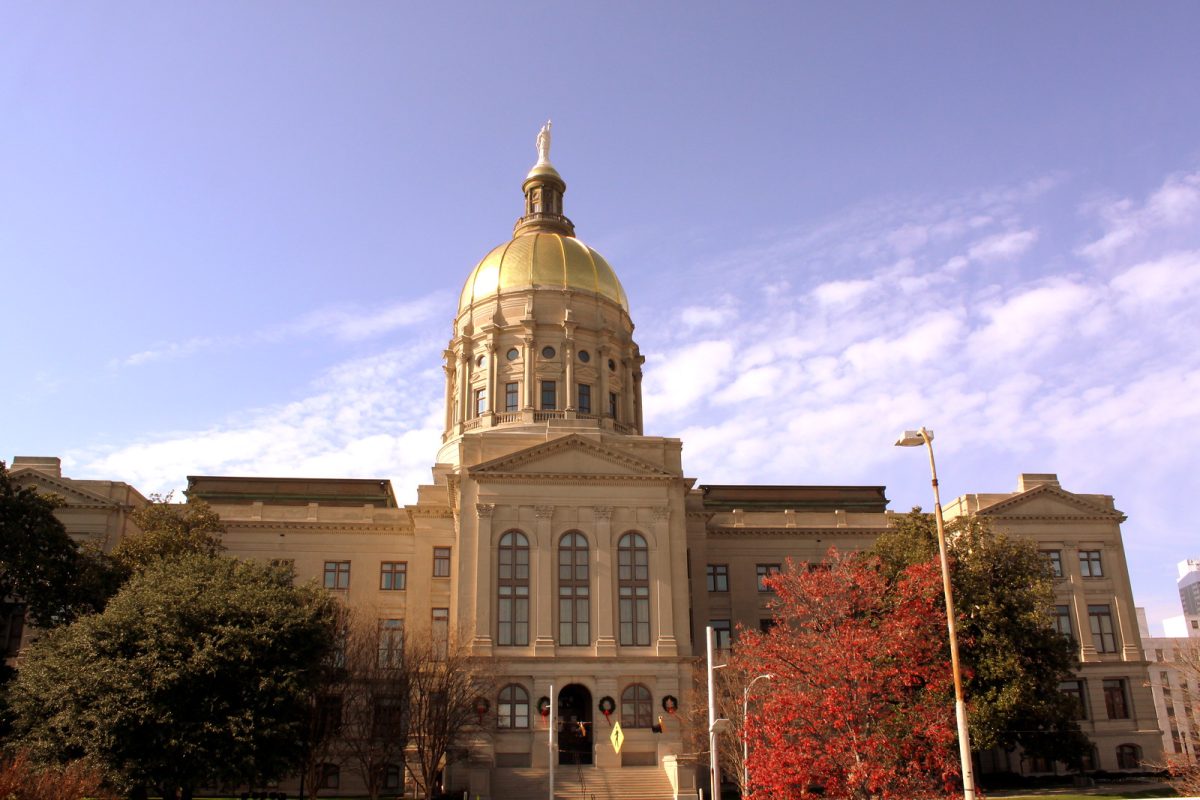 "Georgia State Capitol East side at Christmastime" by SeeMidTN.com (aka Brent) is licensed under CC BY-NC 2.0.