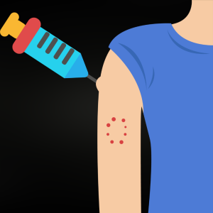 Graphic of a rabies bite treatment made in Canva by Jozlynn Smith