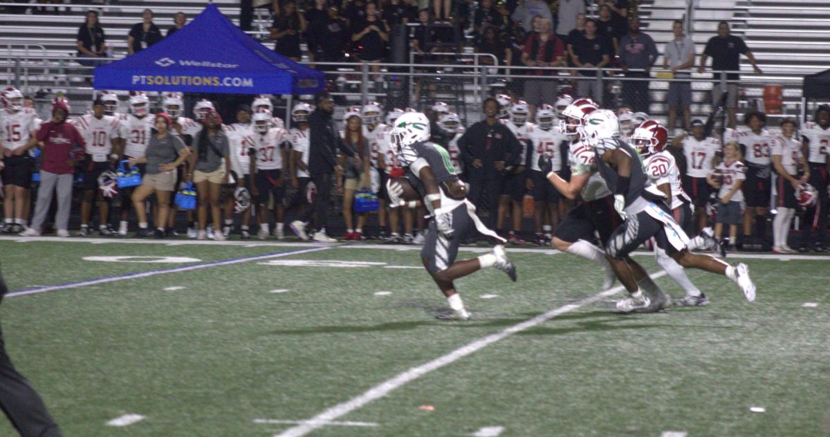 A punt return in the second half 