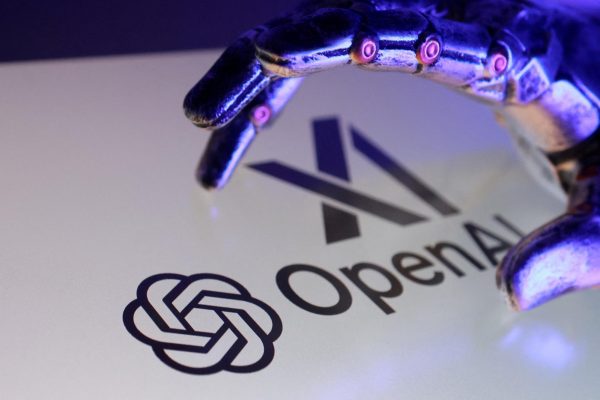 Open AI and xAI logos are seen in this illustration taken on September 12, 2025. REUTERS/Dado Ruvic/Illustration