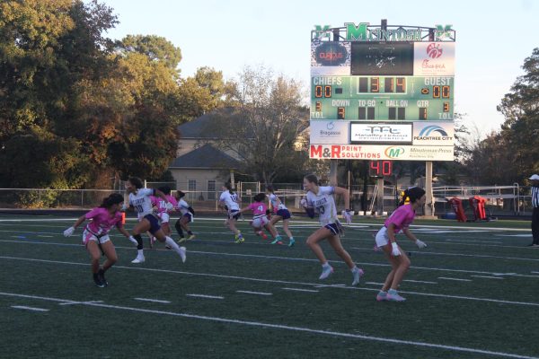 End of the first quarter McIntosh and East Coweta tied 0-0.