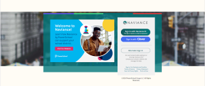 A screenshot of the Naviance website, the service at the center of the lawsuit going on.